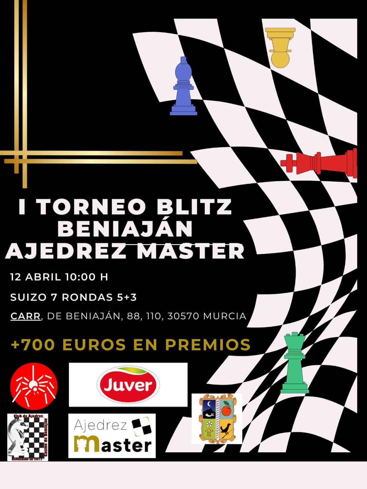 I Blitz Beniaján Ajedrez Master - Club de ajedrez Dobledama
